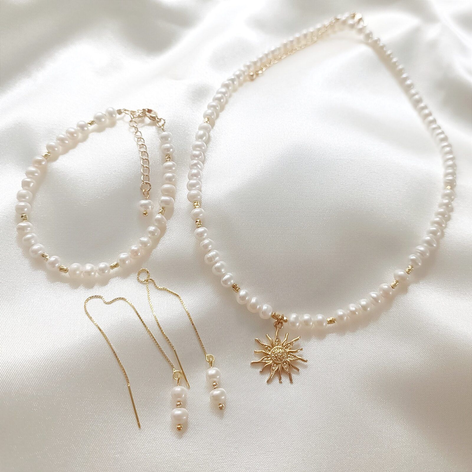 1000138467-01 PEARLA - bransoletka z pereł i srebra