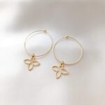 Kolczyki Beezu - koła z pszczółką Kolczyki Beezu - koła z pszczółką