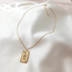 Łańcuszek - karta z okiem Łańcuszek - karta z okiem