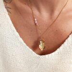 Łańcuszek It's a GIRL! Złoty