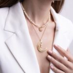 Łańcuszek PEARLA z księżycem