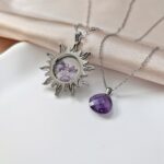 Sekretnik słońce z kamieniami