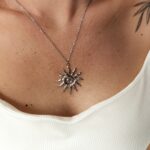 Łańcuszek - duże słońce