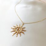 Łańcuszek - duże słońce