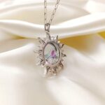 Sekretnik słońce z kamieniami