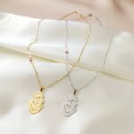 Łańcuszek It's a GIRL! Złoty