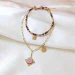 Łańcuszek - rodonit