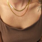 Łańcuszek żmijka - grubszy