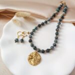 Unikat - komplet z azurytu