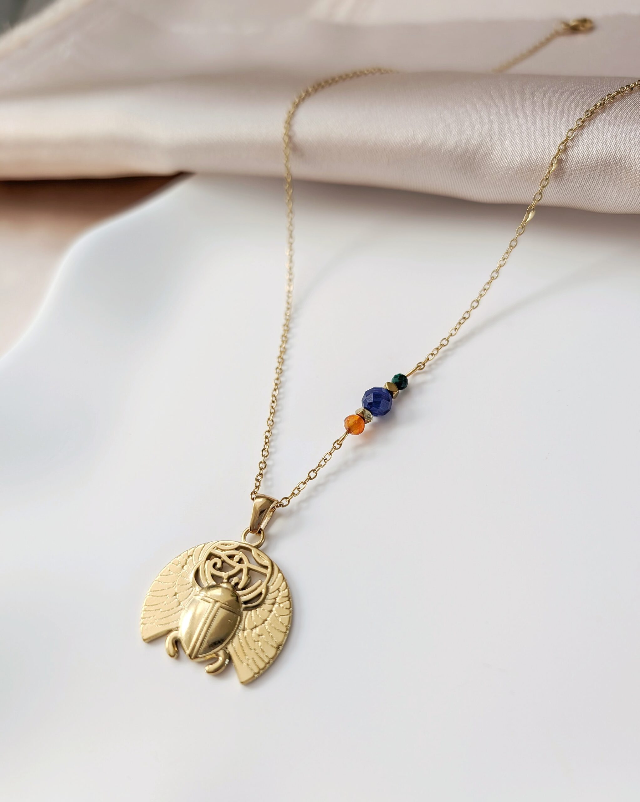 1000028294 Łańcuszek - Skarabeusz