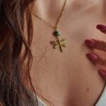 Jaspis - łańcuszek i kolczyki