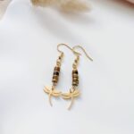 Kolczyki - tygrysie oko