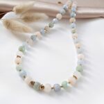 Unikat - naszyjnik z morganitem