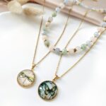 Unikat - naszyjnik z morganitem