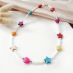 Kolorowe naszyjniki - pojedyncze sztuki