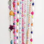 Kolorowe naszyjniki - pojedyncze sztuki