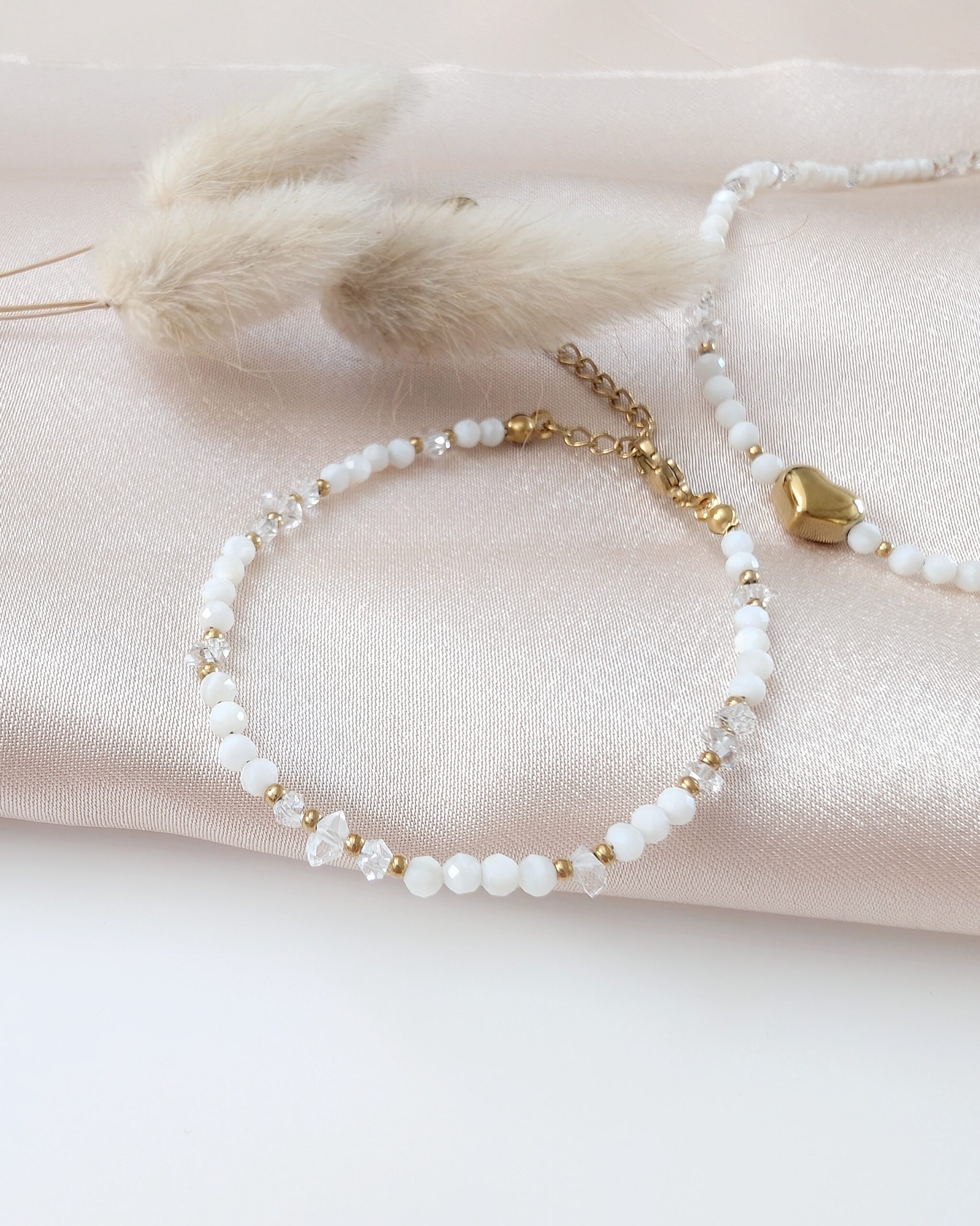 1000036879 SOUL CRYSTAL - bransoletka z kryształem Herkimer