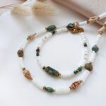 Wakacyjny naszyjnik z turkusem afrykańskim