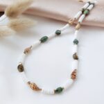 Wakacyjny naszyjnik z turkusem afrykańskim