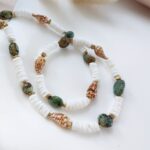 Wakacyjny naszyjnik z turkusem afrykańskim