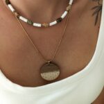 Wakacyjny naszyjnik z turkusem afrykańskim