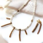 Unikat - komplet z koralem