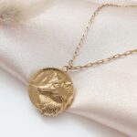 Łańcuszek - amulet z wilkiem