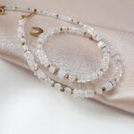 Naszyjnik LUNEA z kamieniem księżycowym