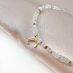 Naszyjnik LUNEA z kamieniem księżycowym