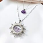 Sekretnik słońce z kamieniami - gotowe produkty