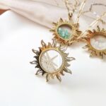 Sekretnik słońce z kamieniami - gotowe produkty