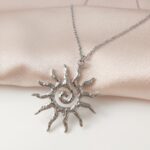 Łańcuszek - duże słońce