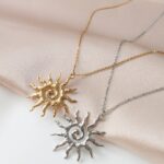 Łańcuszek - duże słońce