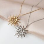 Łańcuszek - duże słońce