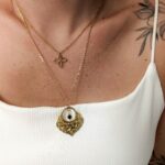 Unikat - komplet z czarnym turmalinem