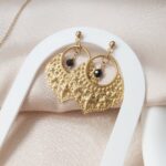 Unikat - komplet z czarnym turmalinem