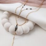 Podwójny naszyjnik BLACK ESSENCE - długi Podwójny naszyjnik BLACK ESSENCE - długi