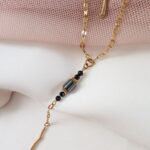 Podwójny naszyjnik BLACK ESSENCE - długi Podwójny naszyjnik BLACK ESSENCE - długi