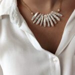 Naszyjnik kolia z perłami - limitowany Naszyjnik kolia z perłami - limitowany