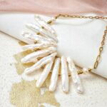 Naszyjnik kolia z perłami - limitowany Naszyjnik kolia z perłami - limitowany