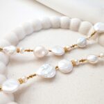 Naszyjnik z nieregularnych pereł