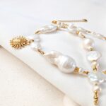 Naszyjnik z nieregularnych pereł