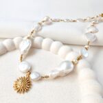 Naszyjnik z nieregularnych pereł