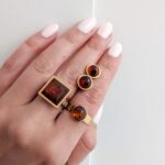 Unikatowa biżuteria z bursztynem