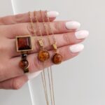 Unikatowa biżuteria z bursztynem