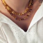 Unikatowa biżuteria z bursztynem