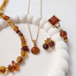 Unikatowa biżuteria z bursztynem