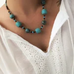 Unikatowe naszyjniki - duże kamienie - pojedyncze egzemplarze