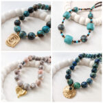 Unikatowe naszyjniki - duże kamienie - pojedyncze egzemplarze